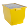 Storsystem Bin, Tray, Tote, Yellow, High Impact Polystyrene, 12.25 in W, 12 in H CE1954PY-NK0300-1